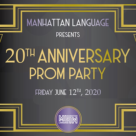 Manhattan Language celebrates its 20th Anniversary